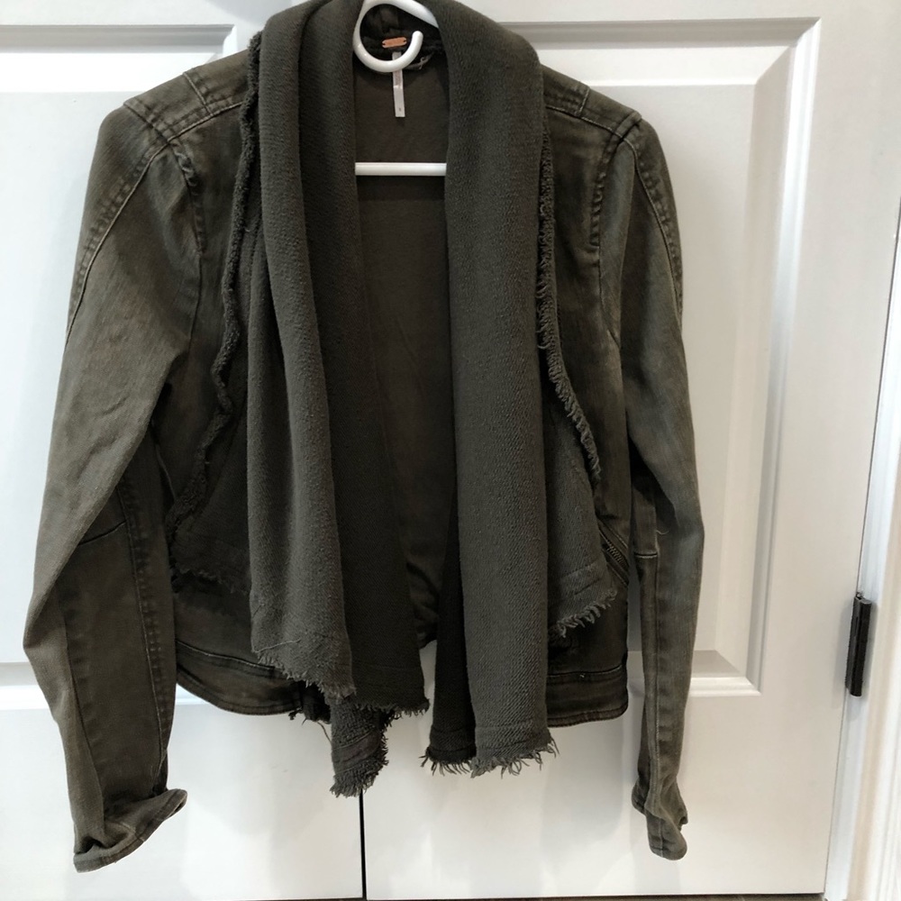 Free people women’s denim jacket